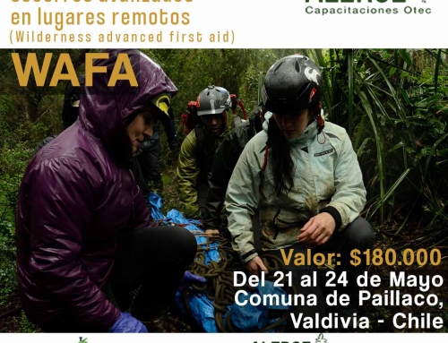 Curso WAFA (Wilderness Advanced First Aid) Primeros socorros avanzados para Zonas Remotas 2020